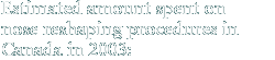 Estimated amount spent on nose reshaping procedures in Canada in 2003: